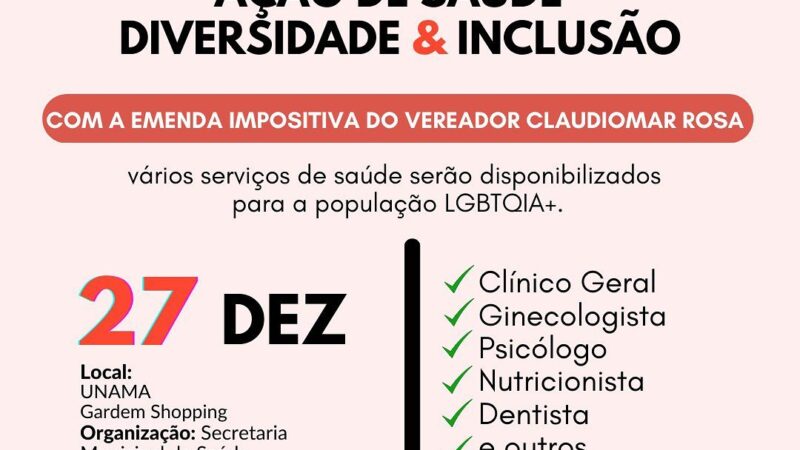 Saúde, diversidade e inclusão