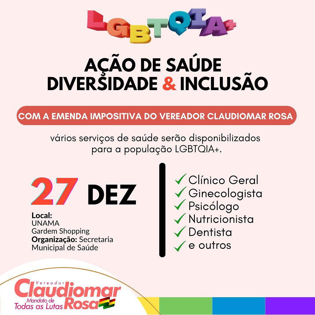 Saúde, diversidade e inclusão