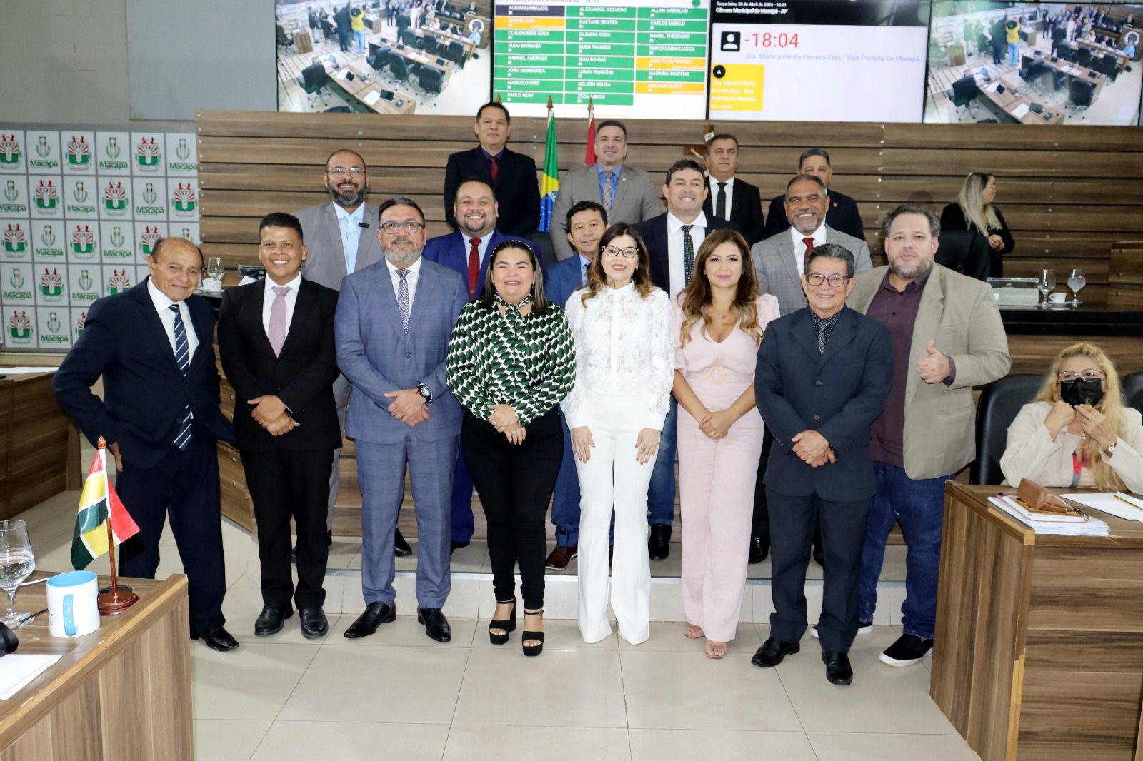 A pedido de Claudiomar Rosa, Vice-prefeita de Macapá, Mônica Penha faz uso da Tribuna na Câmara de Vereadores